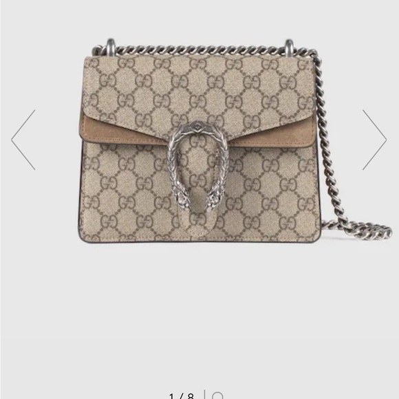 Authentic Gucci Dionysus GG supreme mini bag - Picture 1 of 15